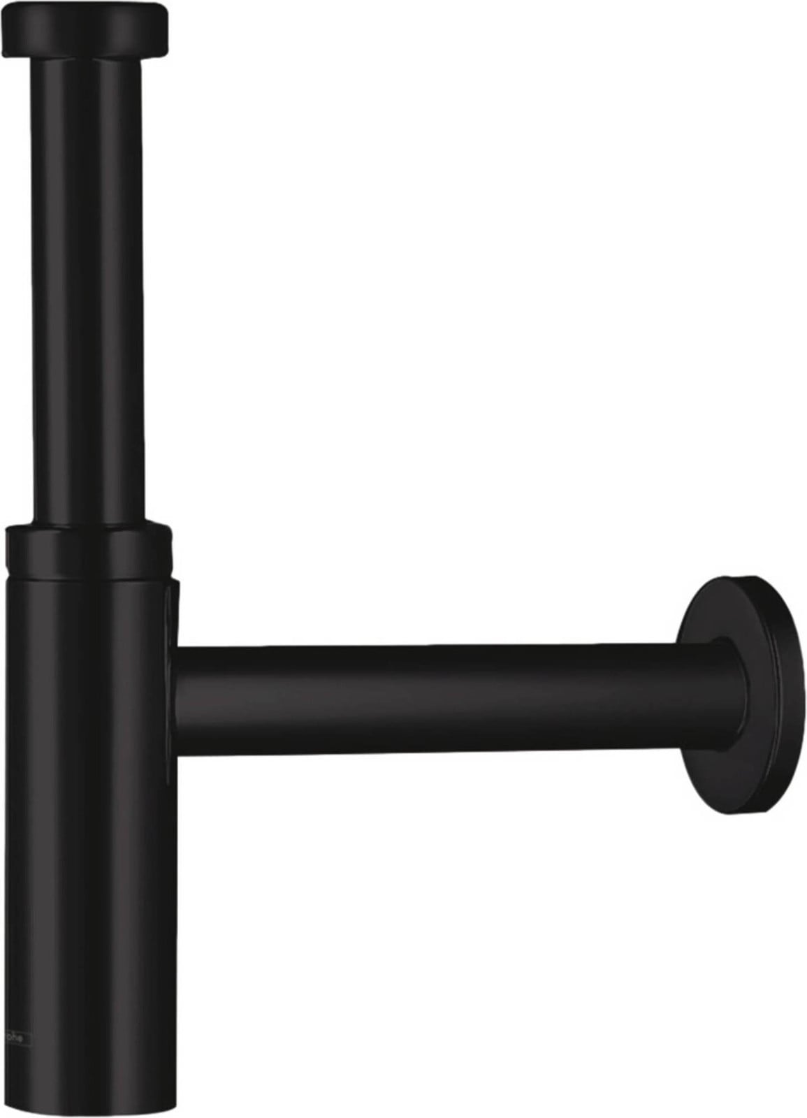 Hansgrohe Designsifon Flowstar S DN32 matzwart wandafstand 330mm