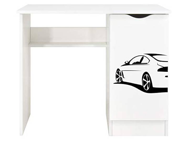Leomark Kinderschreibtisch (UV-Druck: Sportwagen)