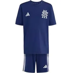 ADIDAS Kinder Sportanzug MARVEL SPIDER-MAN SPORT SET, Größe 122 in Blau Blau