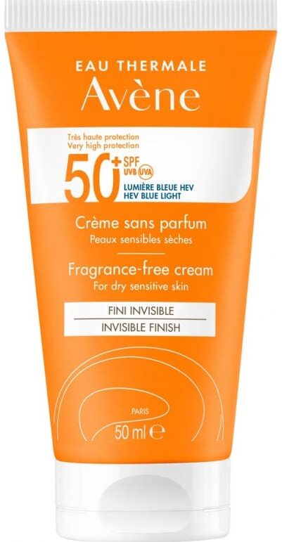 Avene Avène Crema Sin Perfume SPF50+ 50 ml