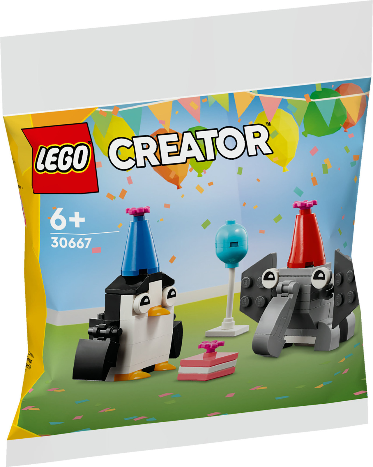 Lego Verjaardagsfeestje voor dieren