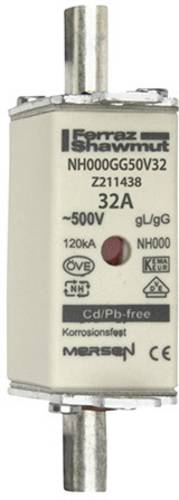 Mersen 1B643.000000 NH-Sicherung Sicherungsgröße = 000 32A 500V