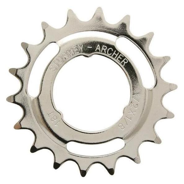 Sturmey Archer Ritzel gesteckt 18 Zähne 1/8", gekröpft (18) (137903)