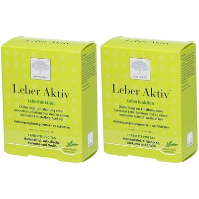 Leber Aktiv Tabletten 2x 2x60 St