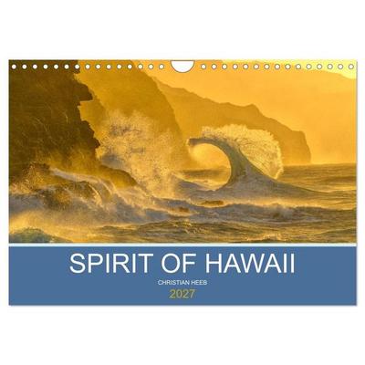 SPIRIT OF HAWAII (Wandkalender 2027 DIN A4 quer), CALVENDO Monatskalender