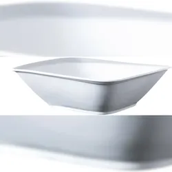 MÄSER Schüssel 14 cm, Serie LA MUSICA, Weiß, 6er Set, 576018