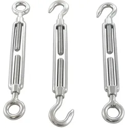 Spannschloss Duplex, MT-Serie, Duplex D6, M8, Auge-Auge
