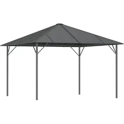 vidaXL Pavillon mit Dach 3x3 m Anthrazit