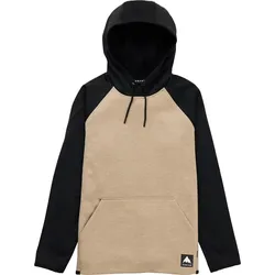 BURTON WOMEN CROWN WEATHERPROOF Hoodie 2026 summit taupe heather/true black - XS