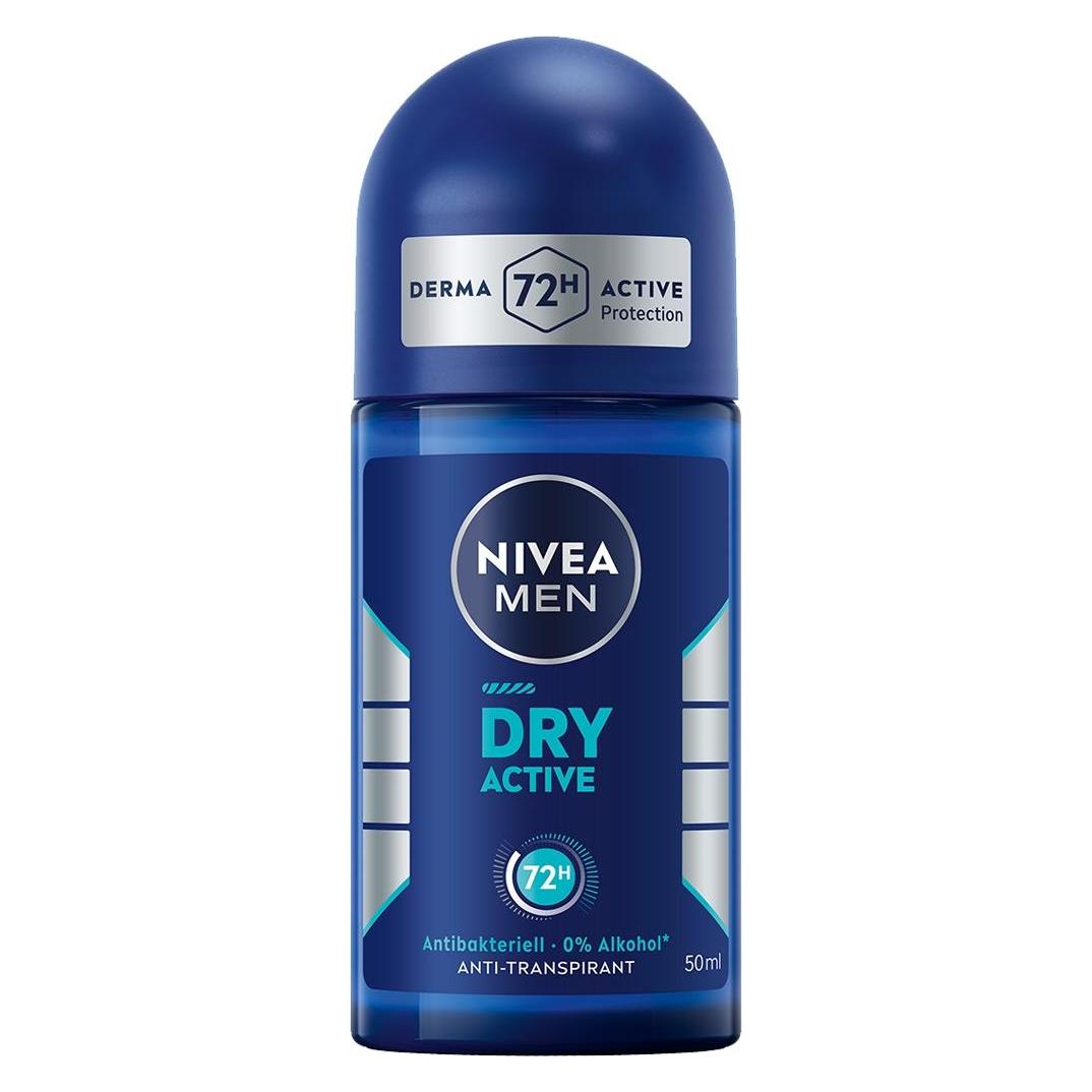 NIVEA Men Dry Active Roll-on (Roll-on, 50 ml) (85991-01000-64)