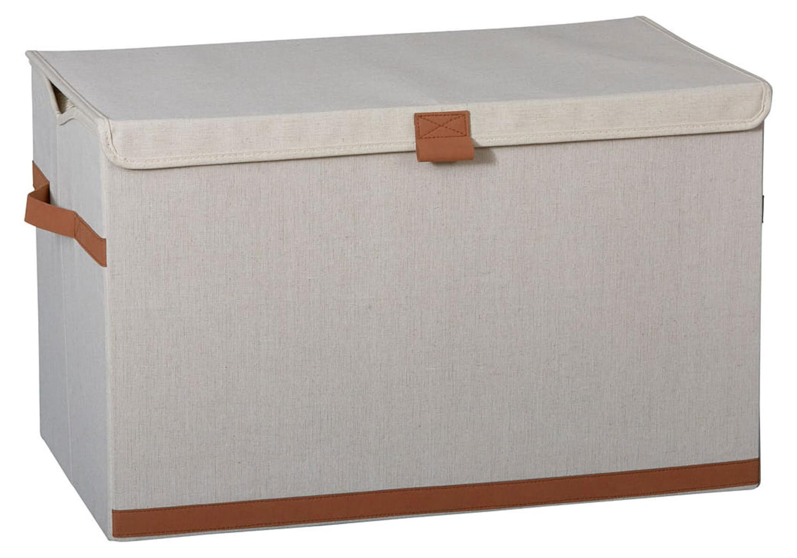 LOVE IT STORE IT Premium opbergbox met deksel en handvatten, beige
