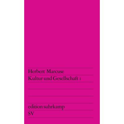 Kultur und Gesellschaft I, Taschenbuch von Herbert Marcuse, Suhrkamp, 978-3-518-10101-8