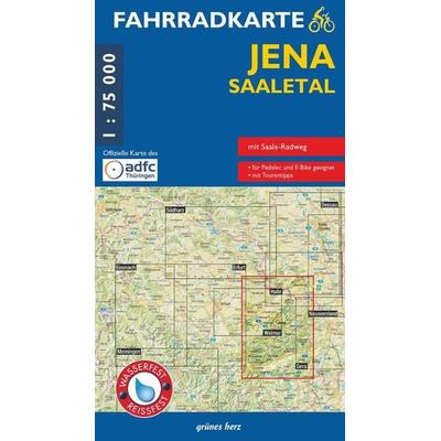 Fahrradkarte Jena, Saaletal, Sonstige von , Grünes Herz, 978-3-86636-266-6