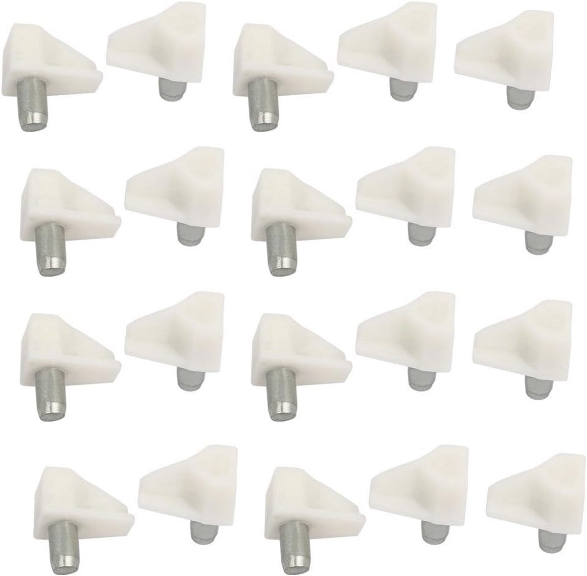 20 stuks Witte Planksteunen 5mm voor kasten en rekken