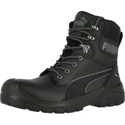 Sicherheitsstiefel S3 "CONQUEST BLK CTX HIGH" SCUFF CAPS EVO - 42 - schwarz