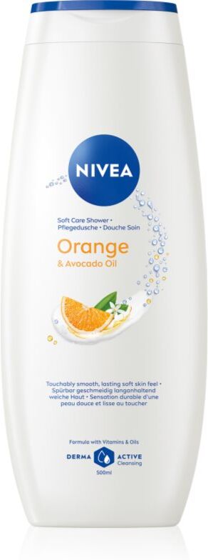 NIVEA Orange & Avocado Oil Nærende brusege l 500 ml