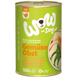 WOW DOG Pur Gemüse & Obst 6x400 g