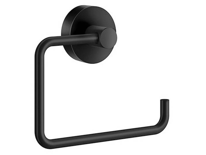 Smedbo Toilettenpapierhalter, Schwarz, Metall, 14x9x4 cm, Badezimmer, WC Ausstattung, Toilettenpapierhalter