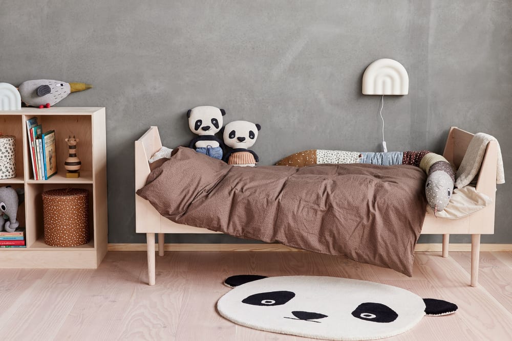 OYOY Living Design Lampe murale blanc en sillicone H19x24x6,5cm Blanc 24x19x7cm