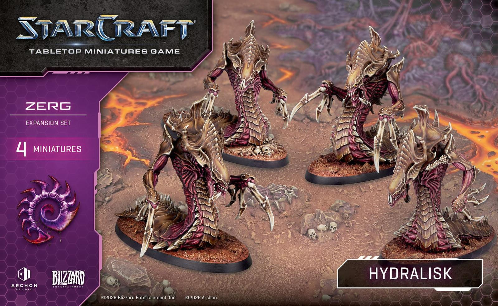 Archon Studio StarCraft The Miniatures Game Zerg Hydralisk Uitbreidingsset