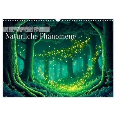 Wunder der Welt – Natürliche Phänomene (Wandkalender 2027 DIN A3 quer), CALVENDO Monatskalender