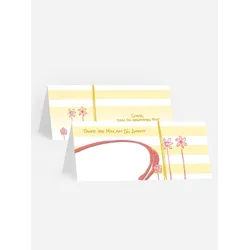 Tischkarten Taufe selbst gestalten mit Spruch und Fotos im Onlinedesigner bei Meine-Kartenmanufaktur.de