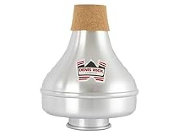 DENIS WICK Sourdine à tube extensible pour trombone, 5507 - Tube en aluminium et laiton tourné à la main - Son jazz wah-wah classique - Intonation et projection améliorées - 21 x 17 x 17 cm