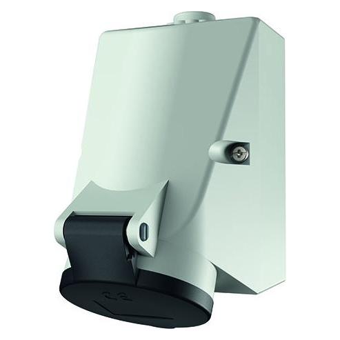 Mennekes MEN 1757 16A5P 7H500V Wanddose TwinCONTACT IP44 (1757)