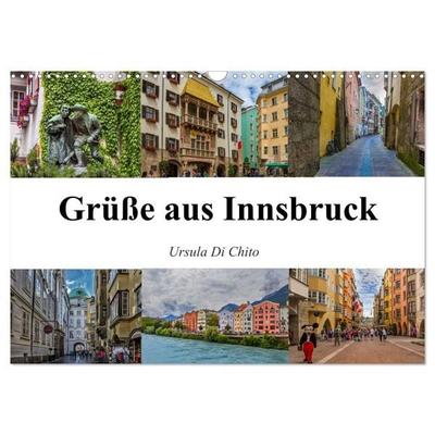 Grüße aus Innsbruck (Wandkalender 2027 DIN A3 quer), CALVENDO Monatskalender