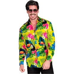 Widmann NEON TROPICANA PARTY FASHION HEMD (Hemd), XXL (XXL)