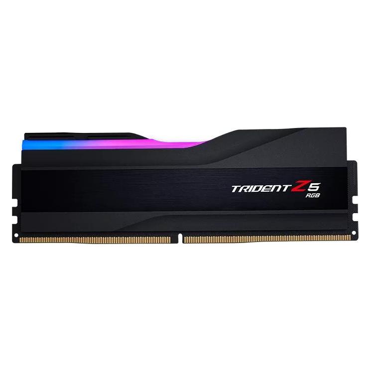 G.Skill RAM Gskill D5 6000 24GB C40 TridentZ Z5 RGB (1 x 24GB, 6000 MHz, DDR5-RAM, DIMM) (F5-6000J4048F24GX1-TZ5RK)