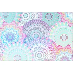 FOTOTAPETE Sommerträume Mandalas 288/190 cm