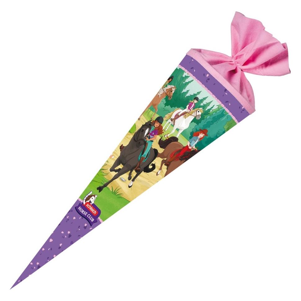 Nestler Schultüte schleich Horse Club 70cm mit Filzverschluss (69 cm, 1x) (71363605)