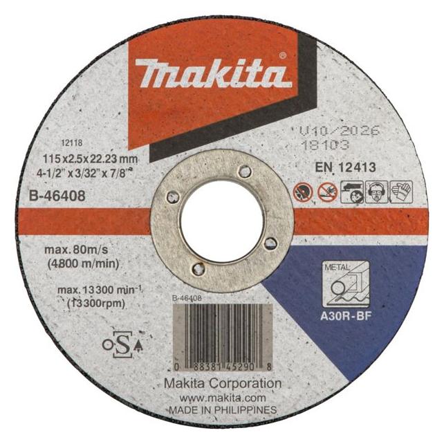 Makita Trennscheibe 115x2,5mm Stahl (B-46408)