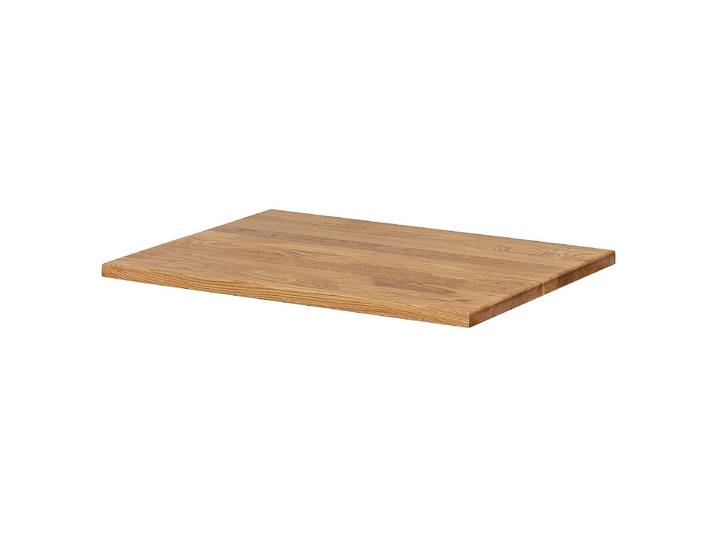 Plateau supérieur massif 60cm Marron/Chêne
