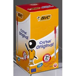 BIC® Cristal Kugelschreiber 0.4 mm Rot
