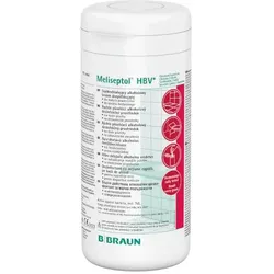 MELISEPTOL HBV Tücher Spenderbox 100 St Tücher