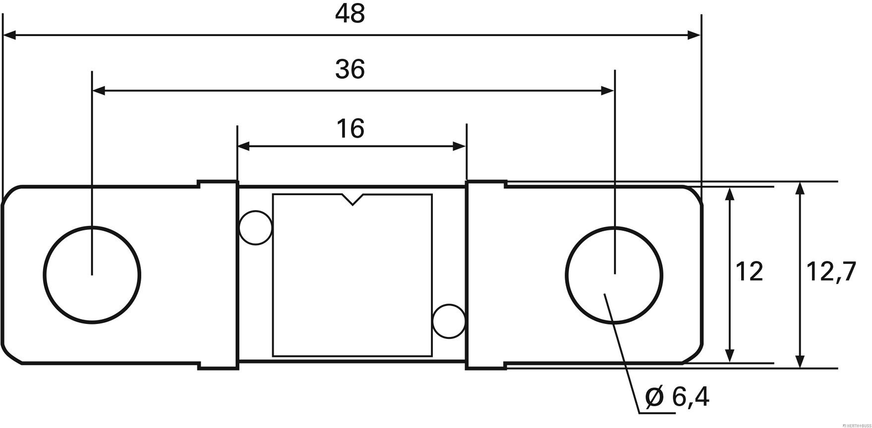 Herth+buss Elparts Sicherung 50295202