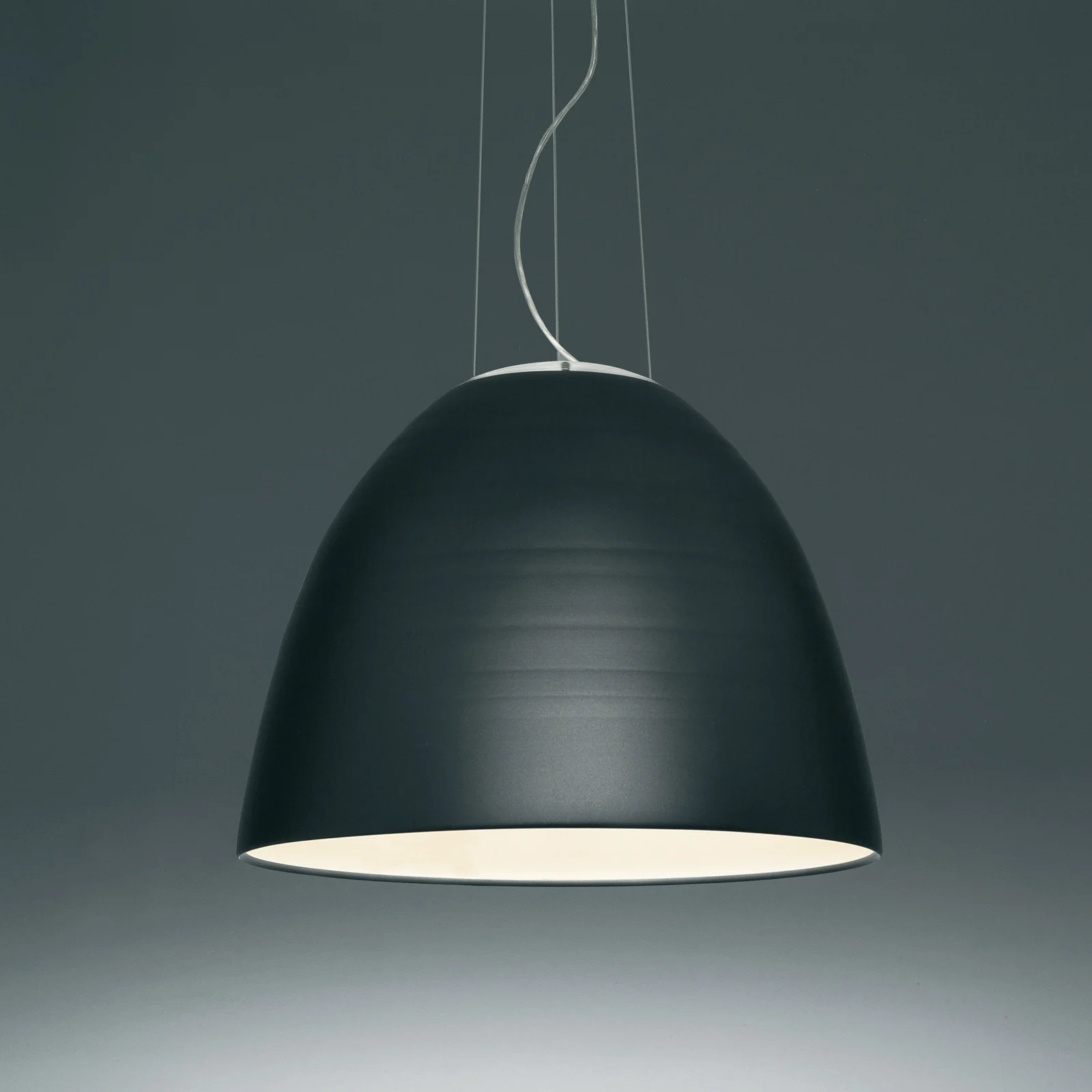 Artemide Nur App LED hanglamp - Antraciet - Metaal