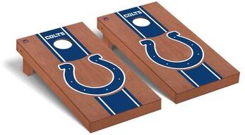 Skip's Garage Indianapolis Colts 2x4 Pro Cornhole Boards - V1
