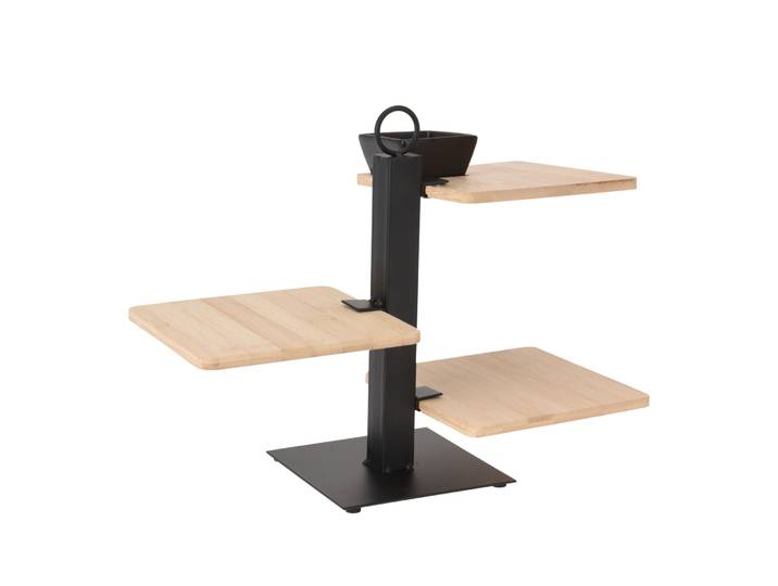 Etagere Bambus 3-stöckig