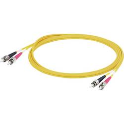 Weidmüller 8961100000 Glasfaser LWL Anschlusskabel 2.00 m Gelb [1x ST-Stecker - 1x ST-Stecker] Singlemode OS1