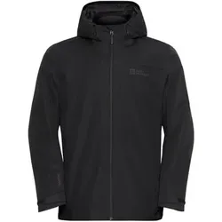 JACK WOLFSKIN Herren Doppeljacke TAUBENBERG 3IN1 JKT M, Größe 3XL in Grau Grau