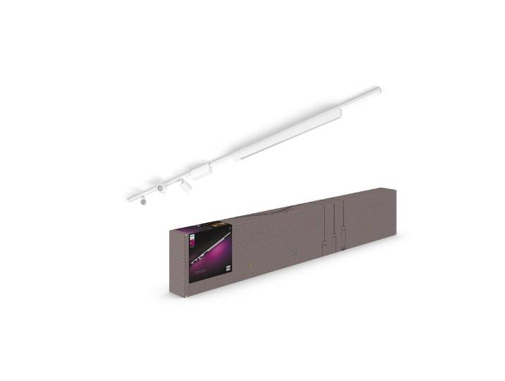 PHILIPS HUE LED Wandleuchte LED Schienenspot Perifo , weiss (weiß), 4, Leuchten, LED Wandleuchte