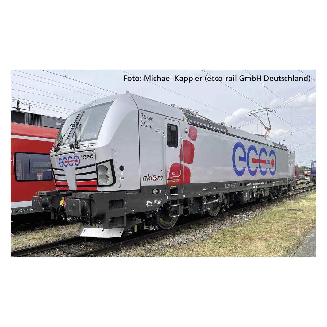 Piko E-Lok BR 193 Ecco-Rail VI + DSS PluX22 (Spur H0) (21672)