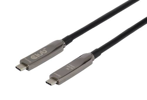 Club3D USB-C Kabel USB-C Stecker 15m Schwarz CAC-2580