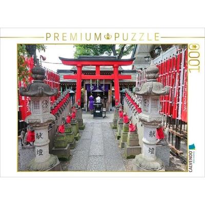CALVENDO Puzzle Toyokawa Inari Tokyo Betsuin-Tempel | 1000 Teile Lege-Größe 64x48cm Foto-Puzzle für glückliche Stunden
