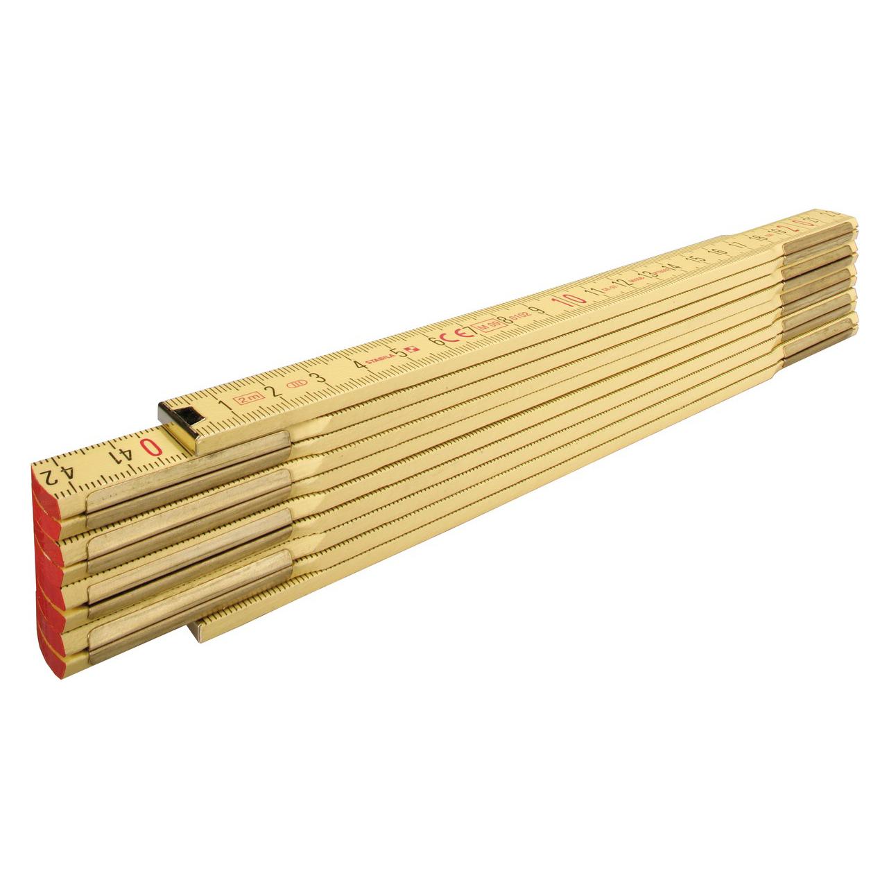Stabila Holz-Gliedermassstab Serie 600 (2 m) (2107092)