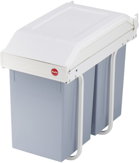 Hailo Multi-Box duo L, poubelle encastrable, 2x14 ltr (3659001)