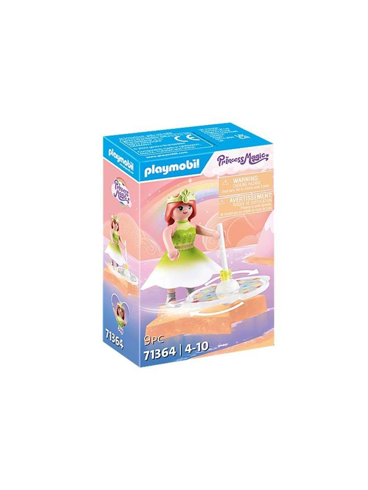 Playmobil Himmlischer Regenbogenkreisel mit Prinzessin